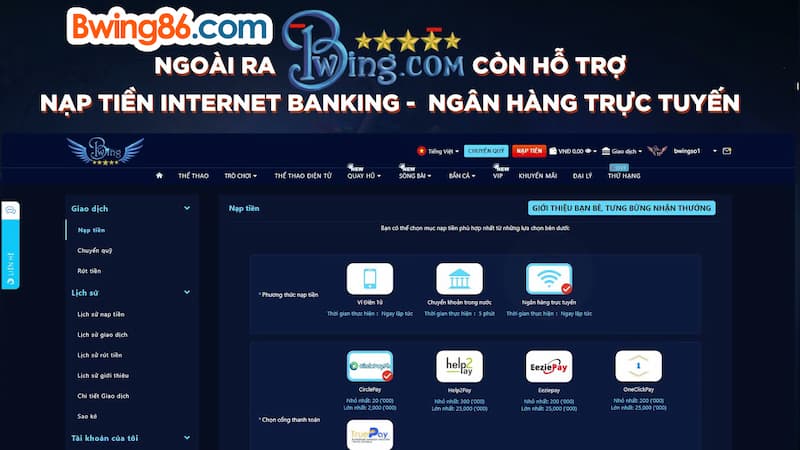 Sử dụng app Bwing để tránh việc tìm link vào Bwing hàng ngày