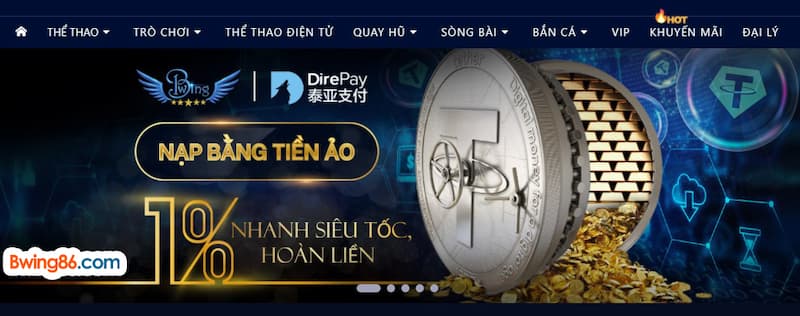 Các ưu đãi hấp dẫn của nhà cái Bwing