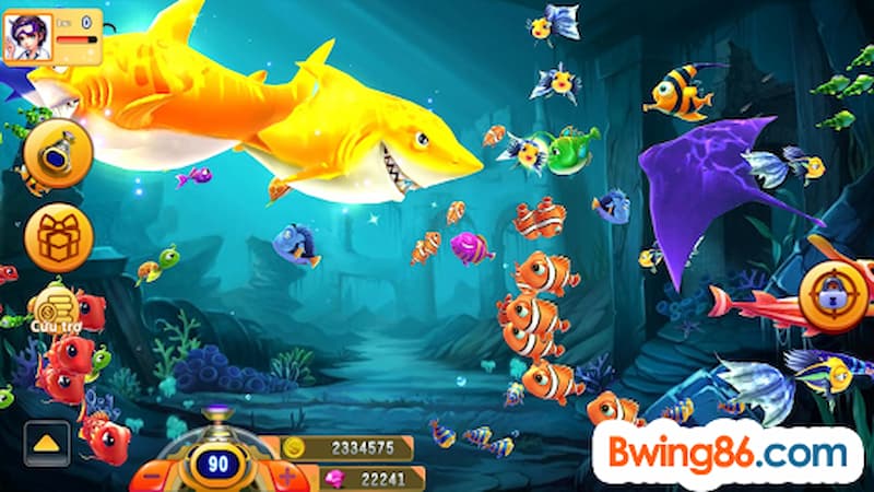 Game bắn cá cược ựa chuộng tại nhà cái Bwing